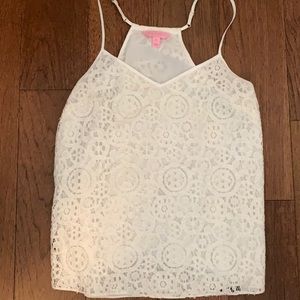 Lilly Pulitzer lace top